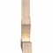 Ekena Millwork Richland Smooth Timber Gable Bracket, Douglas Fir, 84"W x 21"H x 3 1/2"D x 3 1/2"F, 6/12 Pitch GBW084X21X0404RIC00SDF - alternate 2